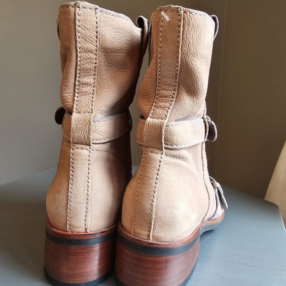 COLE HAAN LEATHER ANKLE BOOTS SZ 8 - Picture 8 of 9
